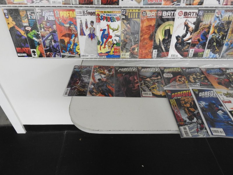 Huge Lot 130+ Comics W/ Daredevil, Batman, Star Wars, +More! Avg VF Condition!