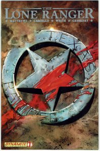 The Lone Ranger #1 (2006) Dynamite Entertainment Ltd Silver Foil COA 1:545 NM-