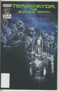 Terminator The Burning Earth #4 Now Comics NM