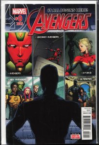 Avengers #0 (2015) A-Force [Key Issue]