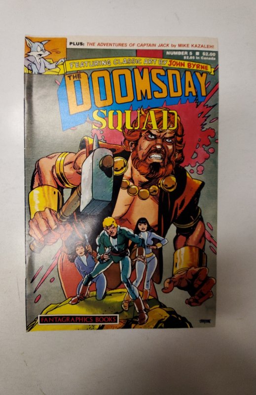 Doomsday Squad #5 (1986) NM Fantagraphics Comic Book J698