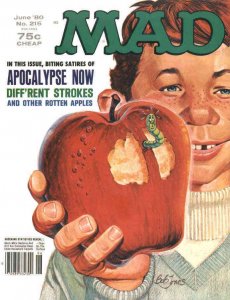 Mad #215 VG ; E.C | low grade comic June 1980 magazine