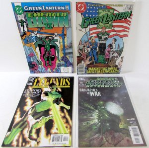Green Lantern Lot 4 #210, Emerald II 4, Legends 28, War Aftermath 2 DC Comics