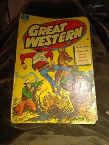 GREAT WESTERN #11(A-1 #127) Me Durango Kid MAGAZINE ENTERPRISES Golden Age 1954