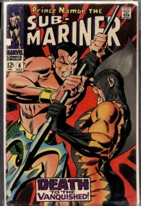 Sub-Mariner #6 (1968) Namor the Sub-Mariner