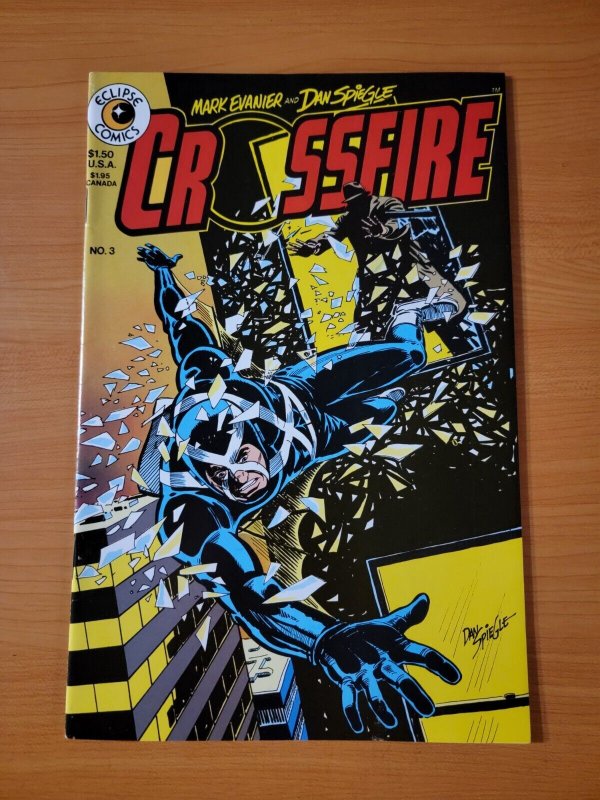 Crossfire #3 ~ NEAR MINT NM ~ 1984 Eclipse Comics