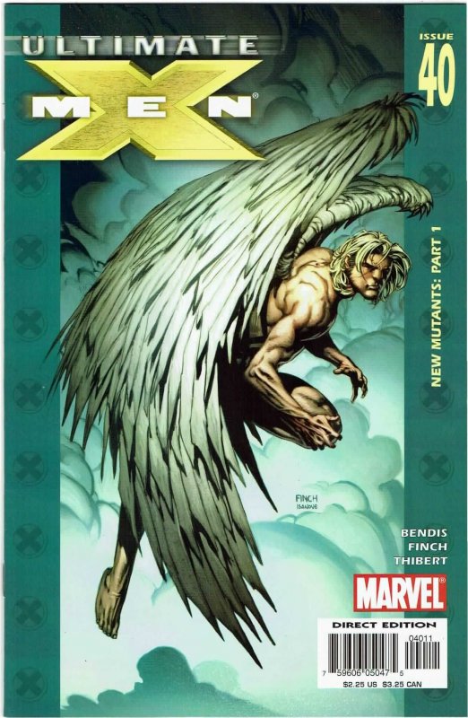 Ultimate X-Men #40 Brian Bendis 1st Ultimate Angel NM