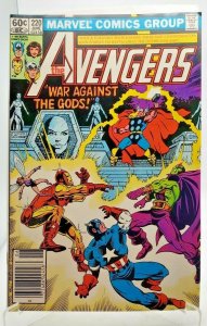 AVENGERS #220 (1963 Series) (1982) (MARVEL) NEWSSTAND VF/NM