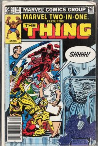 Marvel Two-in-One #96 (1983) The Thing