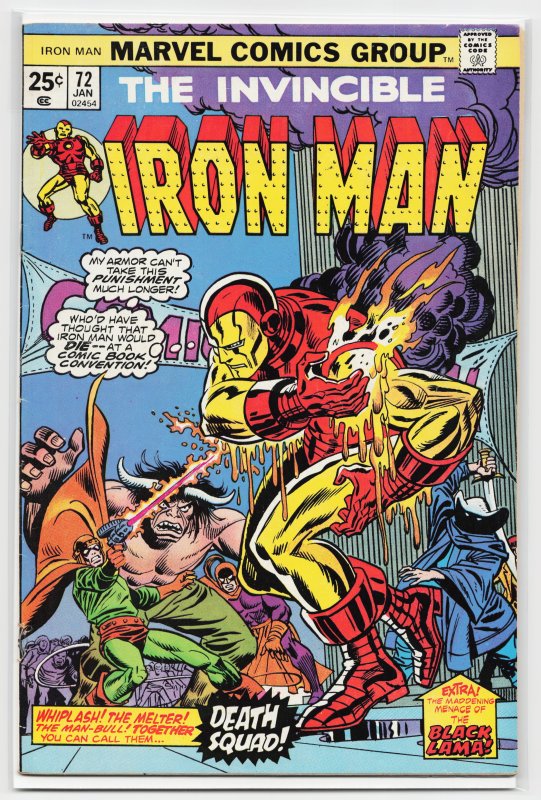 Iron Man #72 (1975) Iron Man