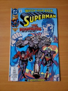 Superman #58 Direct Market Edition ~ NEAR MINT NM ~ 1991 DC Comics