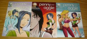 Penny and Aggie #1-3 VF/NM complete series - alias comics - keenspot webcomic 2