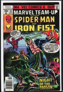 Marvel Team-Up #63 (1977) Iron Fist