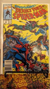 Deadly Foes of Spider-Man #4 (1991) Sinister Syndicate vs.Spider-Man