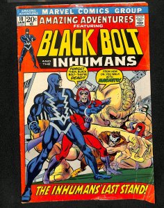 Amazing Adventures #10 Black Bolt Inhumans!