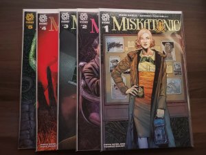 Miskatonic #1-5 1 2 3 4 5 Aftershock Comics Mark Sable #1-4 (9.0+) - #5 (7.0)