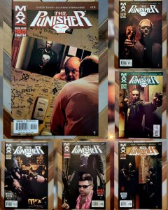 Lot of 6: PUNISHER #10-18 Partial (Marvel MAX 2004) G. Ennis! VF/NM 9.0 Explicit