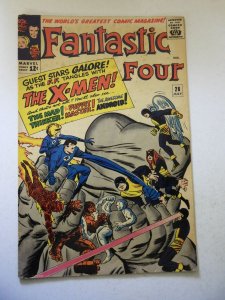 Fantastic Four #28 (1964) VG+ Condition stains fc