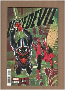 Daredevil #34 Marvel Comics 2021 Miles Morales Variant ELEKTRA AS DD NM- 9.2