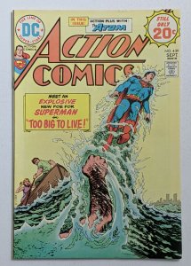 Action Comics #439 (Sept 1974, DC) VF- 7.5 Captain Strong appearance