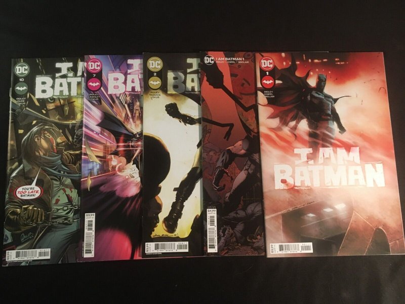 I AM BATMAN #1, 2, 7, 10, 13, 17, 18 VFNM Condition