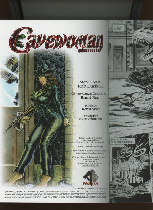 (2012) Cavewoman: Gangster #2: WE COMBINE SHIPPING! (9.0/9.2)
