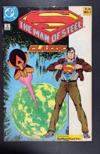 The Man of Steel #1 Second Print Cover (2000) RARE HARD TO FIND