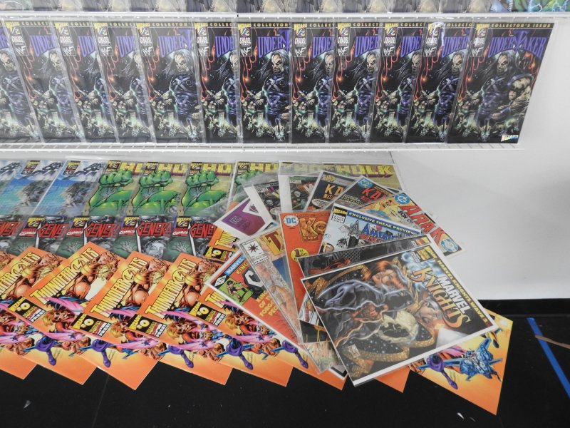 Huge Lot 180+ Wizard 1/2's, Stickers, and Various books! Avg VF+ Condition!