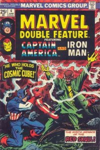 Marvel Double Feature #4 FN ; Marvel | Captain America Iron Man