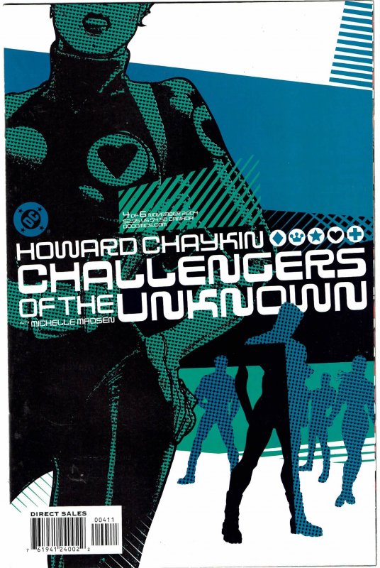 Challengers Of The Unknown #4  Howard Chaykin NM