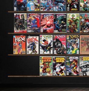 Huge Lot 150+ Comics with Captain America, Wolverine, Aquaman, Iron Man & More!