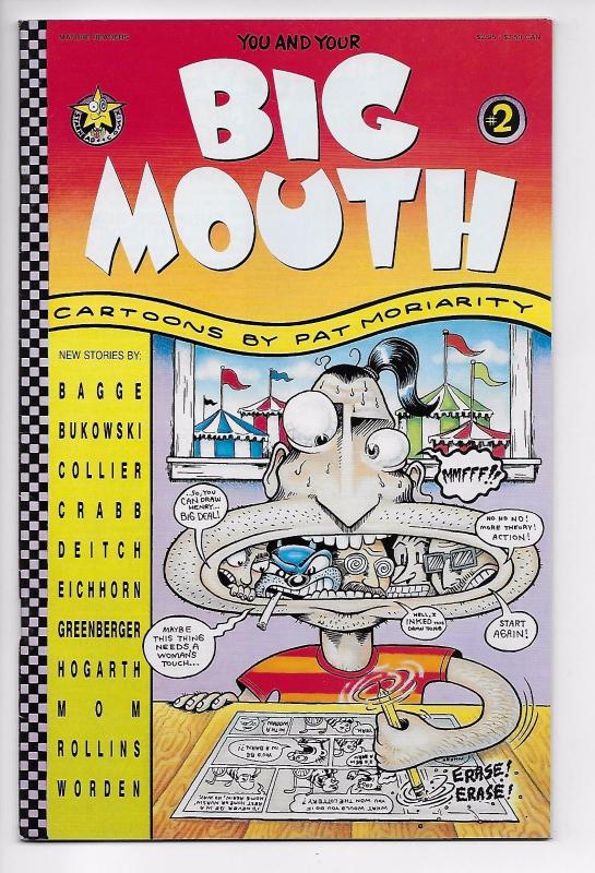 Big Mouth #2 - Pat Moriarty (Starhead Comix, 1993) - VF