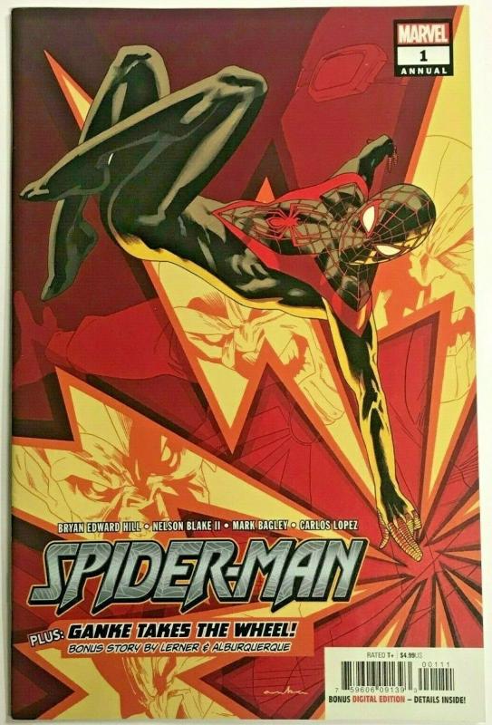 SPIDER-MAN ANNUAL#1 VF/NM 2018 MILES MORALES MARVEL COMICS