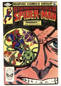 SPECTACULAR SPIDER-MAN #68-Jigsaw issue-comic book 1982