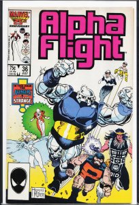 Alpha Flight #36 (1986) Alpha Flight