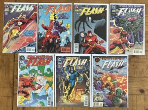 Flash #101,102,103,104,105,112,119 DC 1995 Mark Waid NM Lot