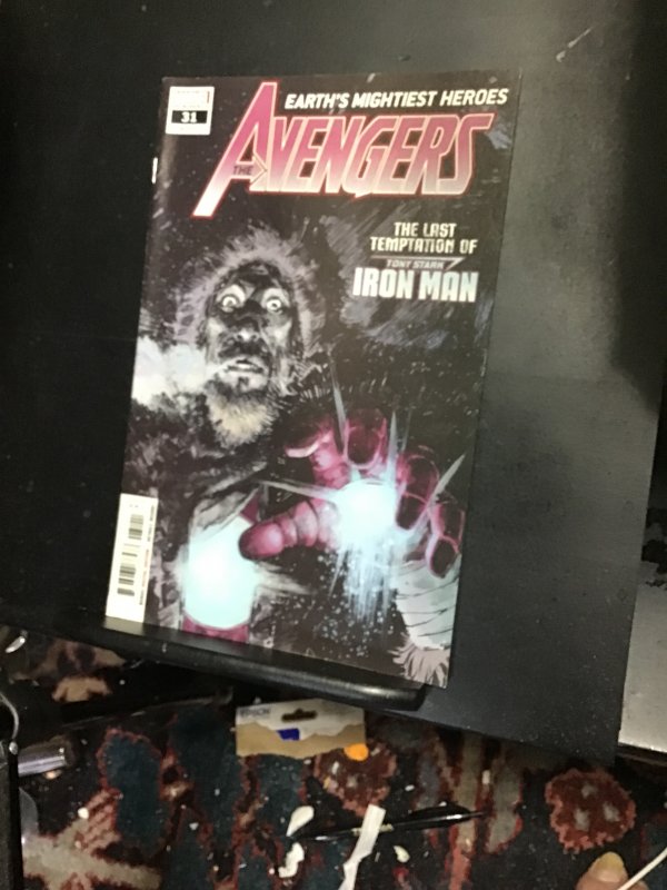 Avengers #31 (2020) last temptation of Tony Stark! Super high grade! NM Wow!