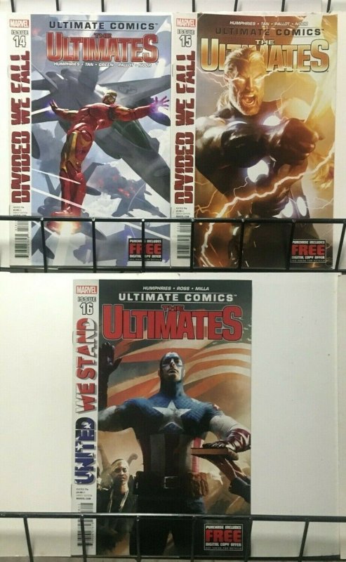 THE ULTIMATES - MARVEL - 15 ISSUES #2-16 - 2011-12 - VF