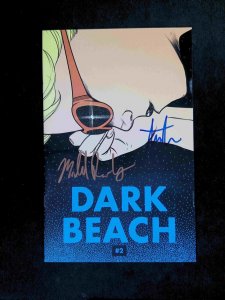 Dark Beach #2 BEHEMOTH 2022 NM  SIGNED BY MICHAEL RUIZ UNGER & TUCKER TOTA