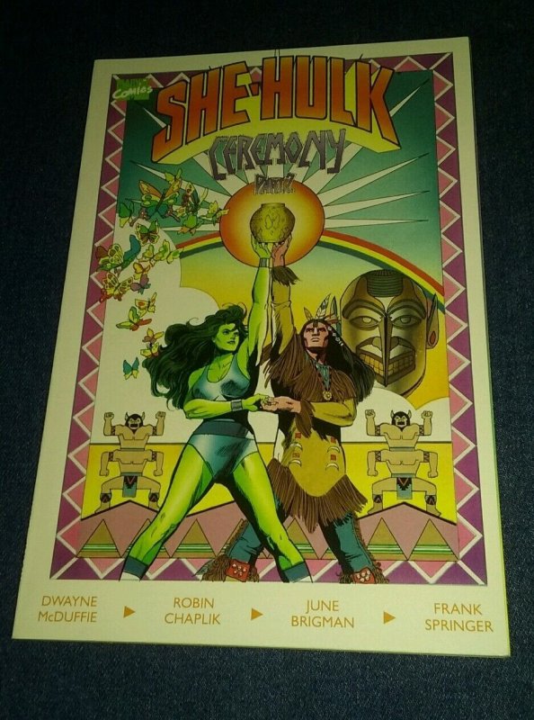 She-Hulk Ceremony #1-2 Complete Series McDuffie Brigman Comic Book Lot Vf tpb