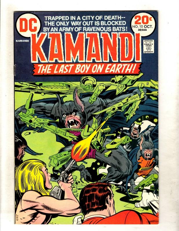 Kamandi # 10 VF DC Comic Book Jack Kirby Fourth World Bronze Age FM2