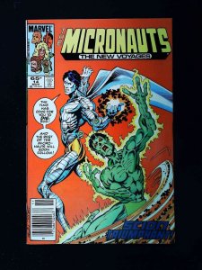 Micronauts The New Voyages #14  Marvel Comics 1985 Vf+ Newsstand