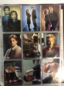 X-Files Trading (1995) Trading Cards Complete Season # 1-2-3 (VF/NM) Topps