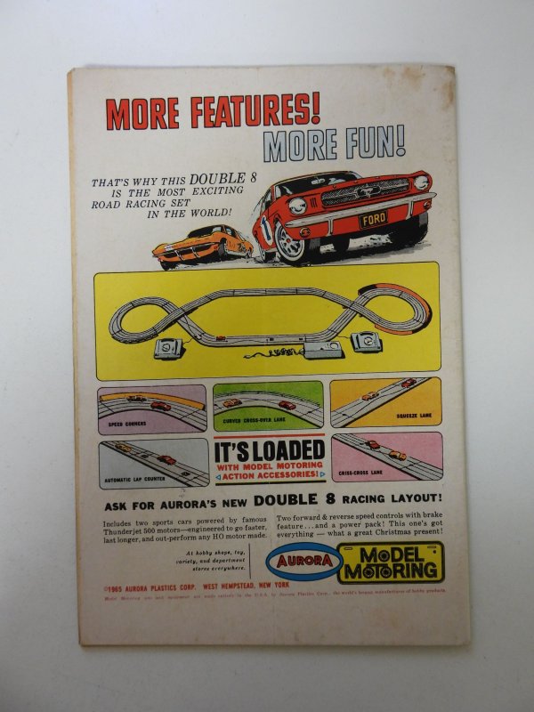 Superman #182 (1966) VG- rusty staples, subscription crease