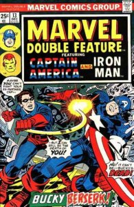 Marvel Double Feature #13 FN ; Marvel | Captain America Iron Man