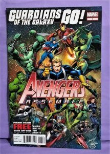 Brian Michael Bendis AVENGERS ASSEMBLE #1 - 8 Mark Bagley (Marvel, 2012)!