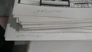 Battlestar Galactica #3 pg 2 Original Pencil art  ALEX SANCHEZ