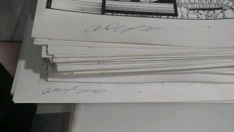 Battlestar Galactica #3 pg 2 Original Pencil art  ALEX SANCHEZ