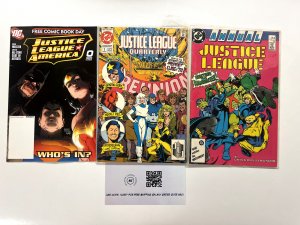 3 Justice League DC Comic Books # 0 1 7 Superman Batman Wonder Woman 11 JS18