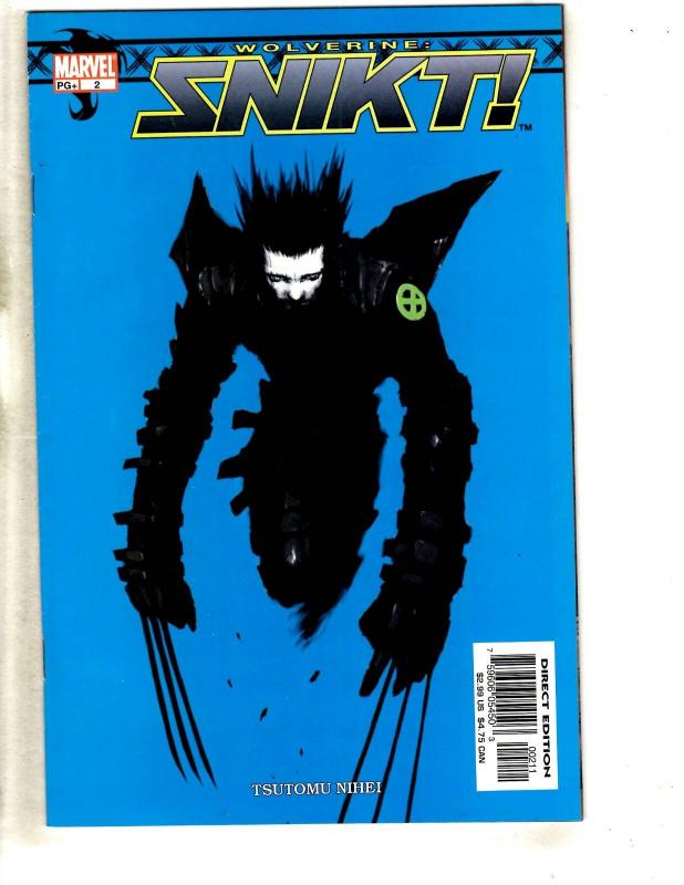 9 Marvel Comics Wolverine Punisher # 1 2 3 + Tiger # 1 + Snikt # 1 2 3 4 5 CR58